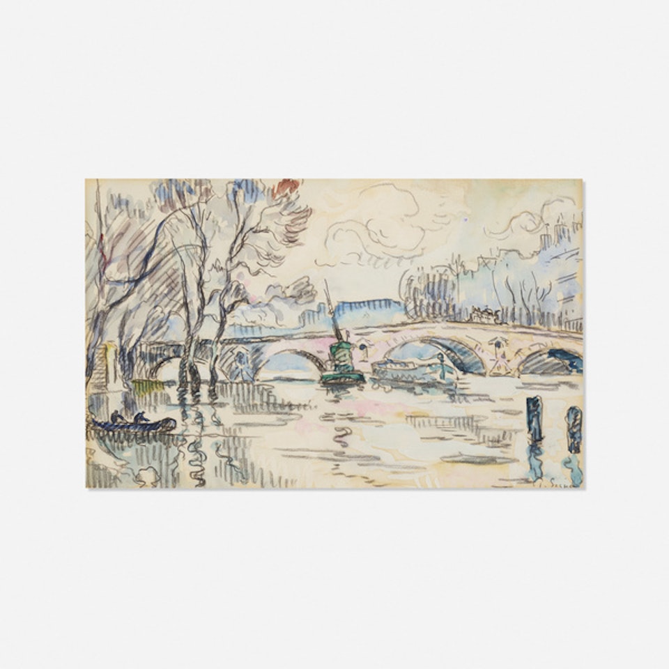 Untitled (Le Pont Neuf, Paris) by Paul Signac