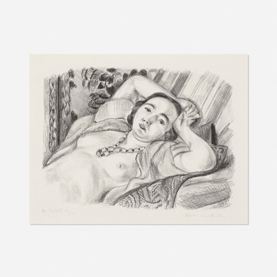 Odalisque au collier (Nude with Necklace) by Henri Matisse