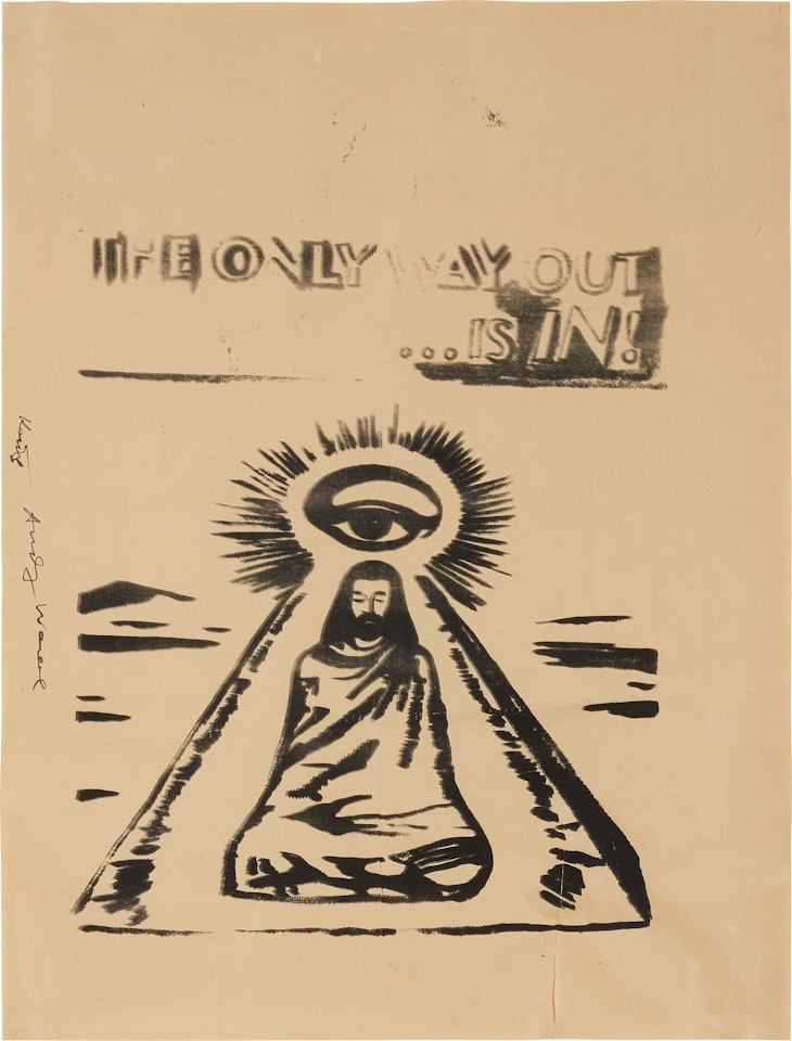 UNTITLED (JESUS) by Andy Warhol