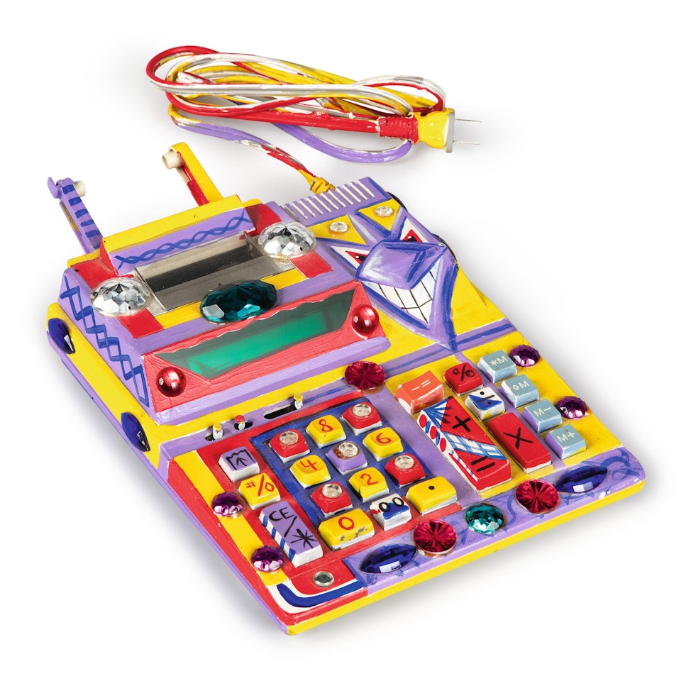 UNTITLED (CALCULATOR) by Kenny Scharf