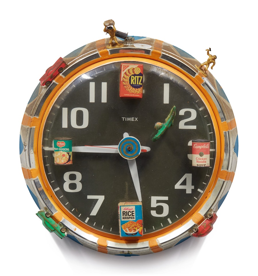 UNTITLED (WALL CLOCK) by Kenny Scharf