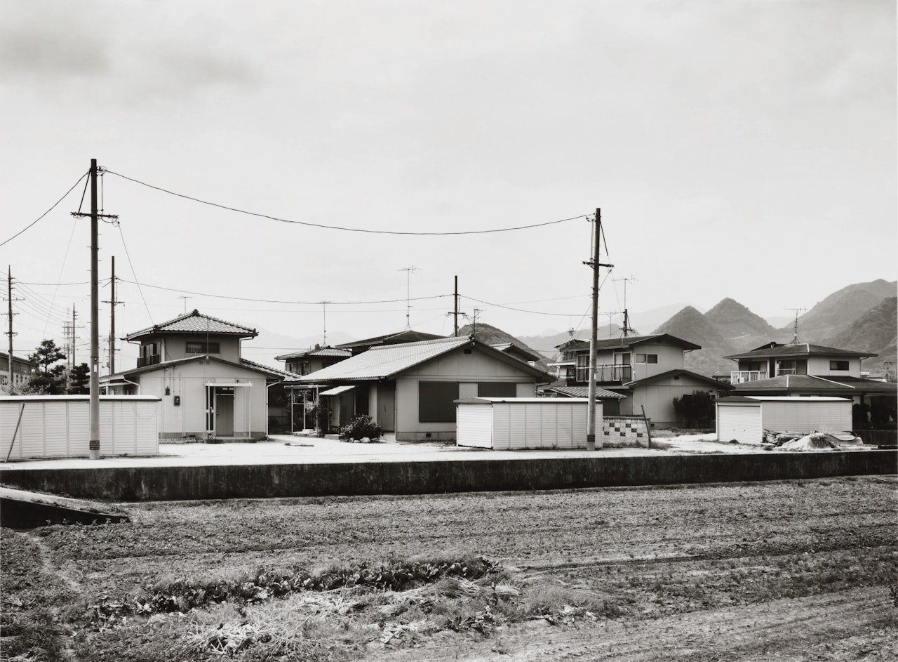 'YAMAGUCHI, LANDSCAPE WITH GARAGES' by Thomas Struth