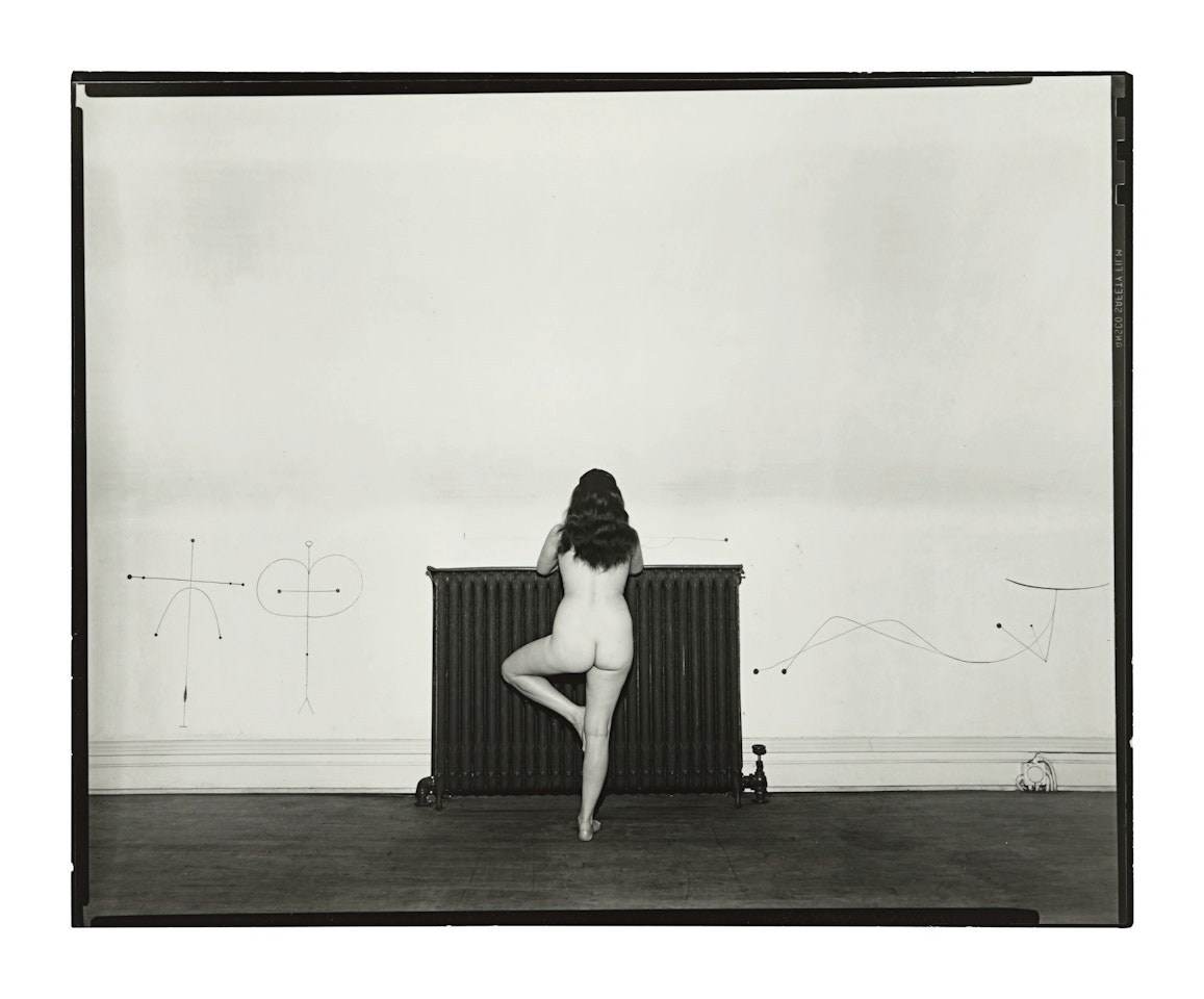 ELEANOR, CHICAGO (NUDE AT RADIATOR) by Harry Callahan