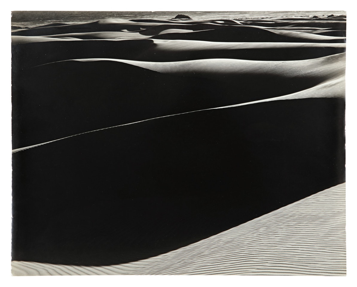 'DUNES, OCEANO' by Edward Weston