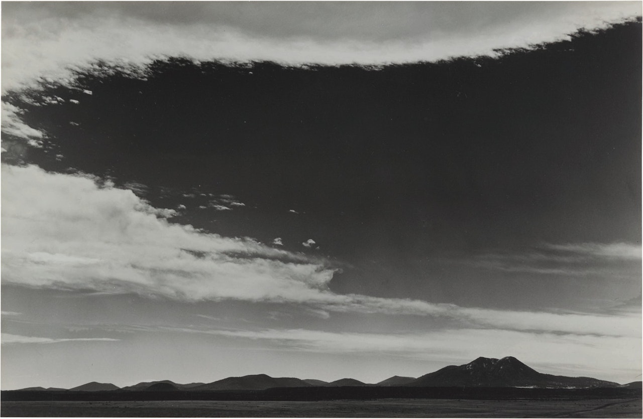 'APPROACHING STORM NEAR FLAGSTAFF, ARIZONA' by Ansel Adams
