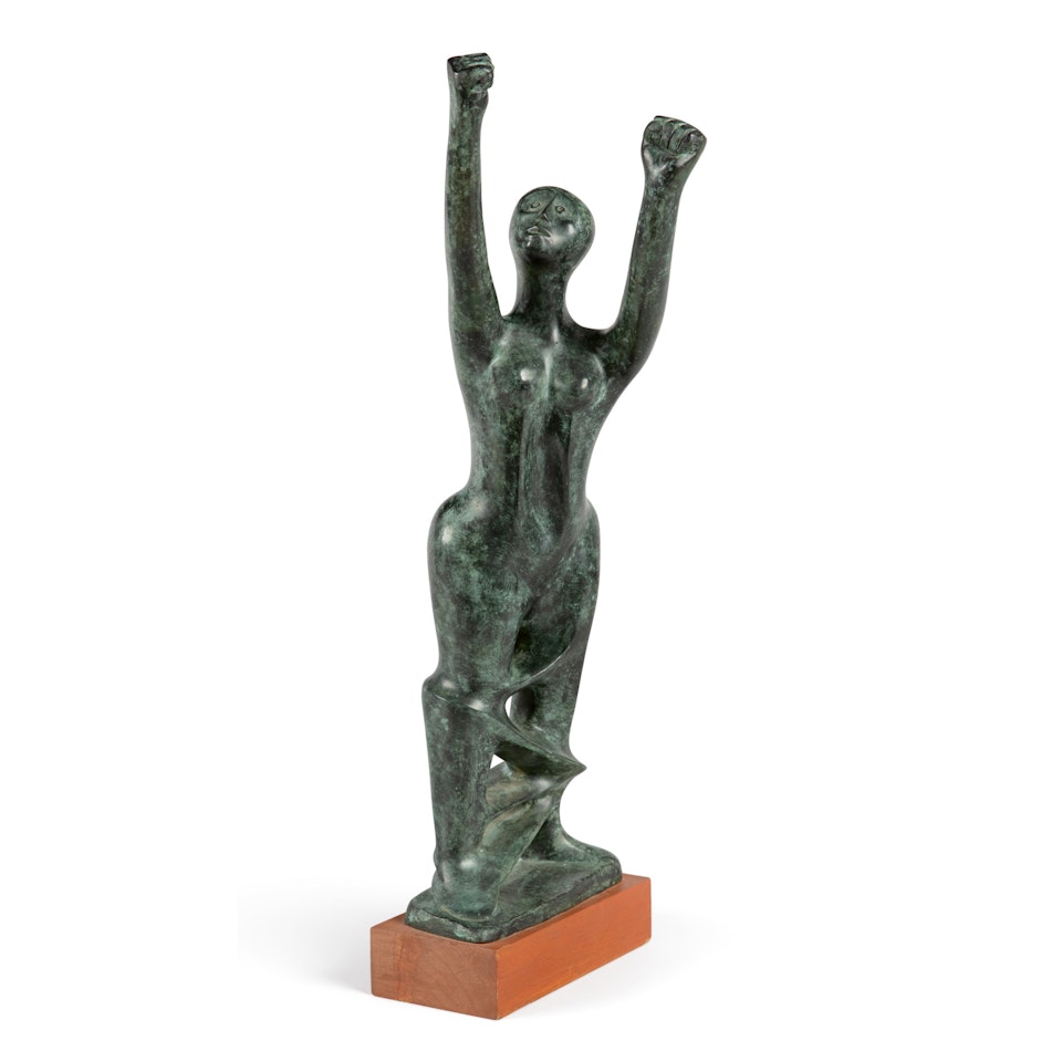 THE PROTESTER  by Elizabeth Catlett