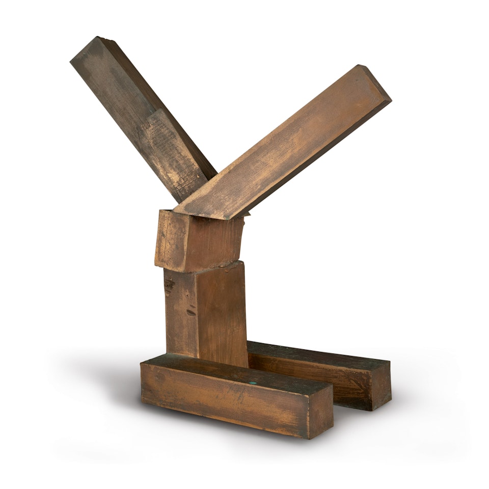 SEATED FIGURE by Joel Shapiro