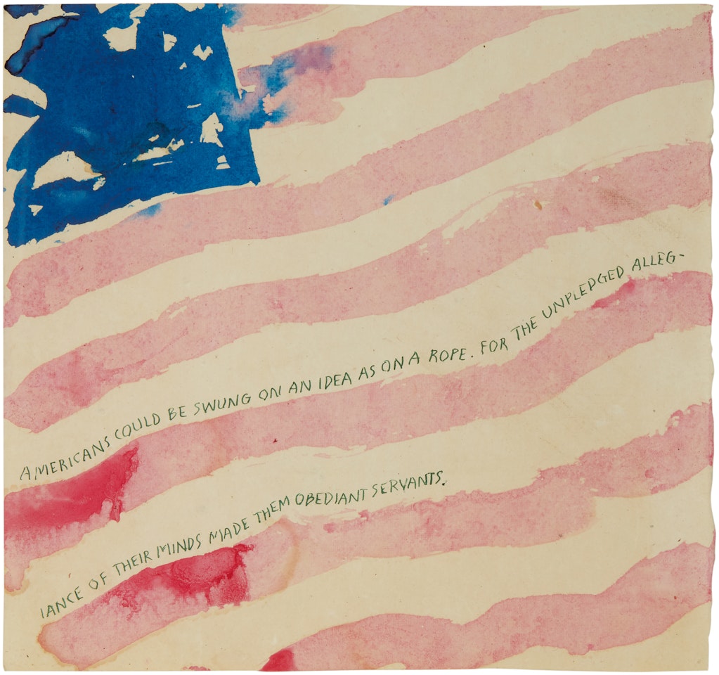 AMERICANS COULD BE by Raymond Pettibon