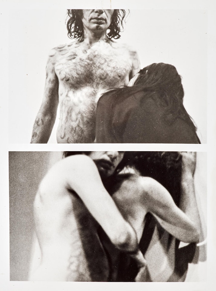 Applications - Performance (bodies, lipstick, transference,) Wabash Transit Gallery, Chicago Art Institute by Vito Acconci