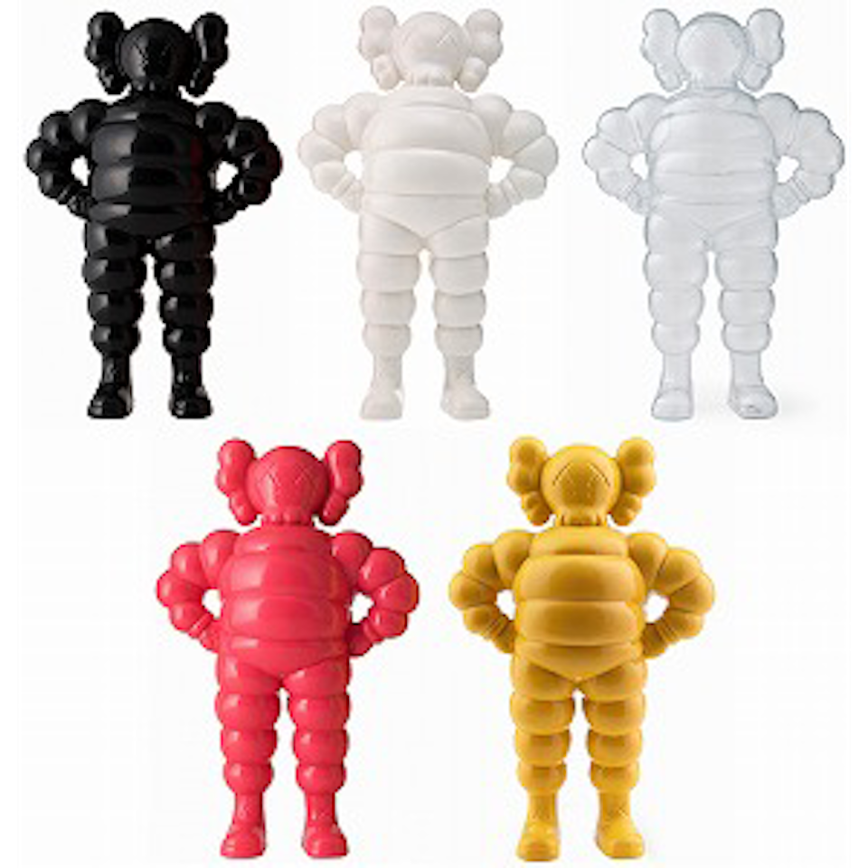 CHUM (Black, White, Clear, Pink, Yellow) by Kaws