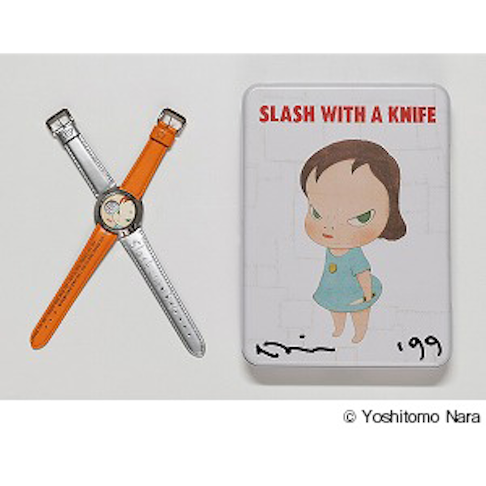 Slash With a Knife by Yoshitomo Nara