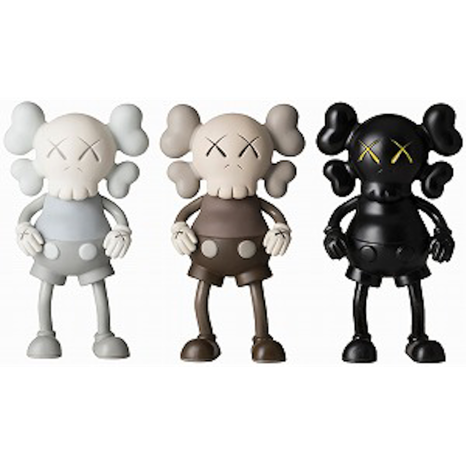 KAWS 1st COMPANION × REALMAD HECTIC × Bounty Hunter (Gray, Brown, Black) by Kaws