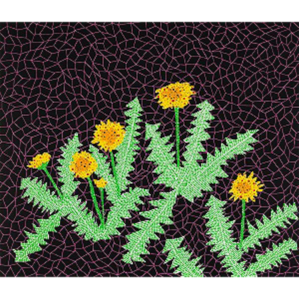 DANDELIONS (Kusama 85) by Yayoi Kusama