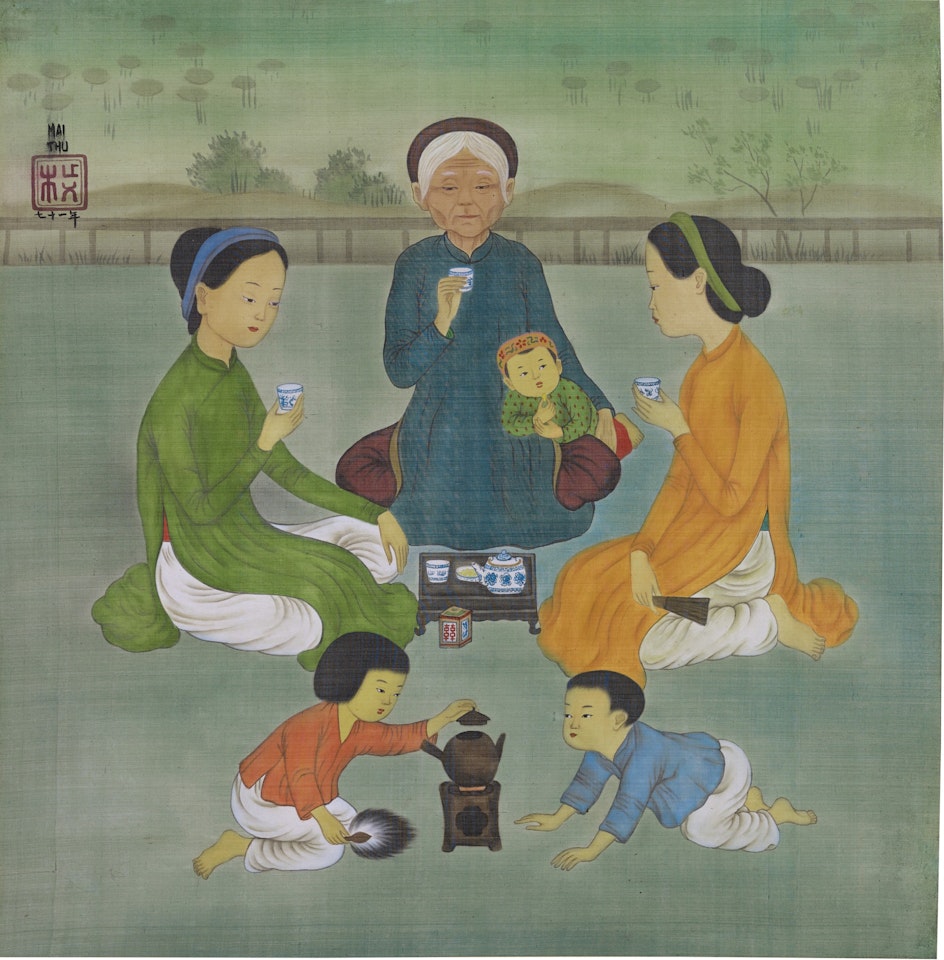 CEREMONIE DU THE (THE TEA CEREMONY) by Mai Trung Thu