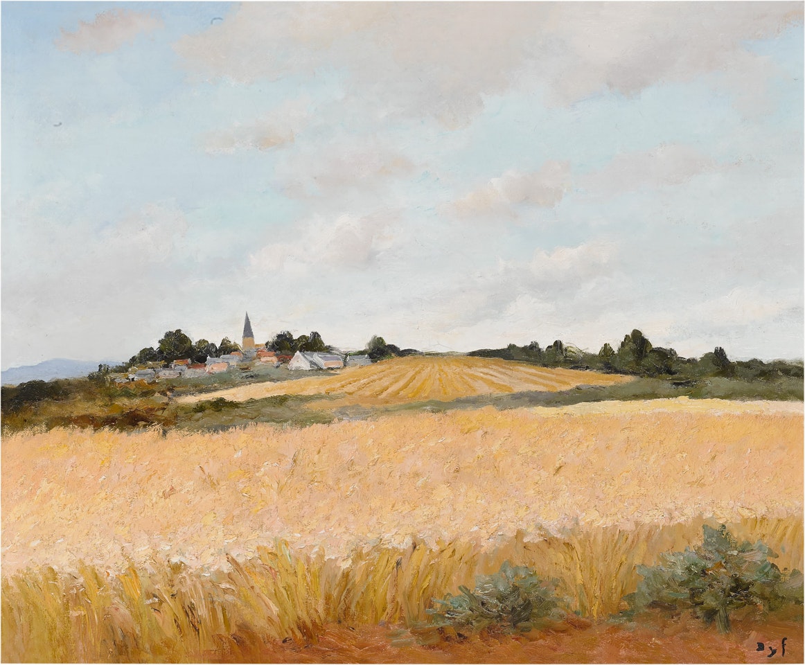 BLÉS À ST. ARMEL (MORBIHAN, SUD BRETAGNE) by Marcel Dyf