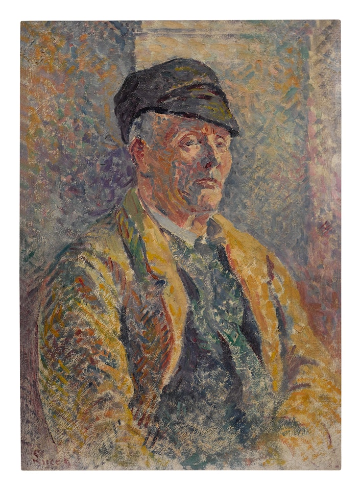 PORTRAIT D'UN PAYSAN by Maximilien Luce