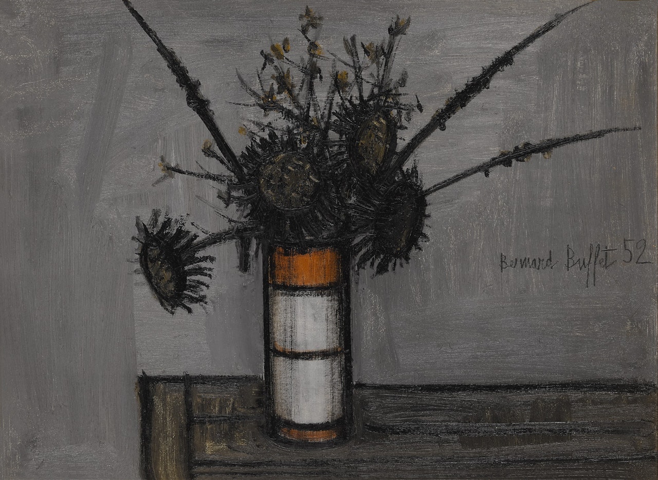 BOUQUET DE TOURNESOLS by Bernard Buffet