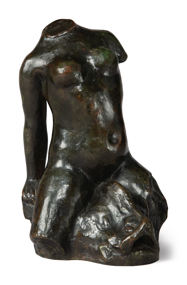 TORSE SUR UN DAUPHIN by Aristide Maillol