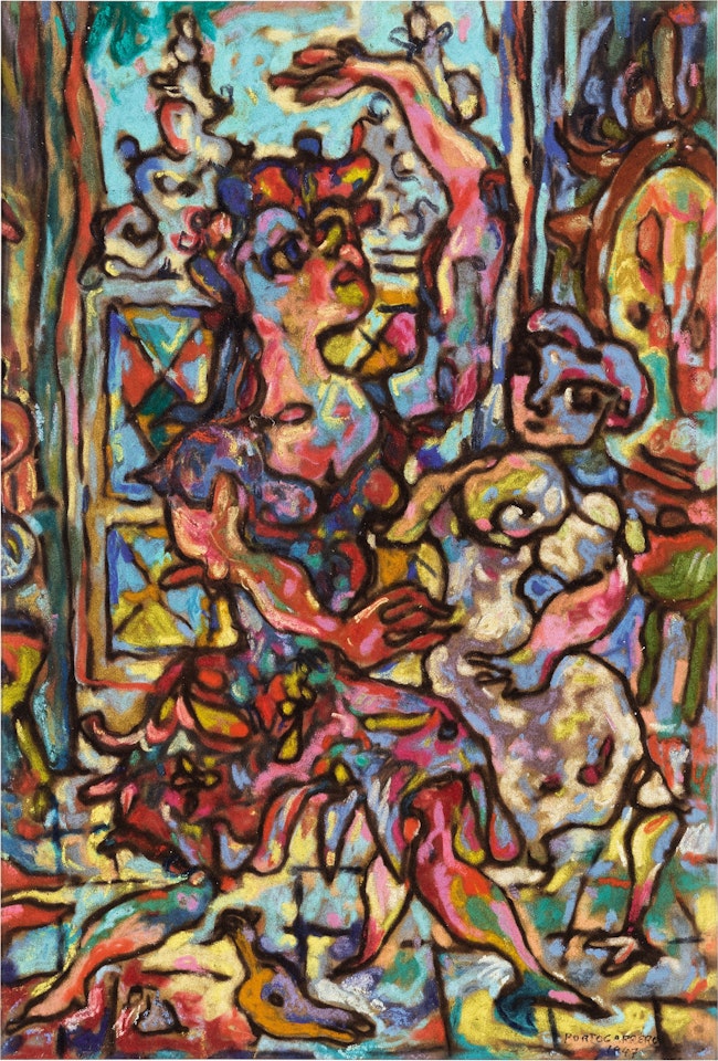 MUJERES DANZANDO by René Portocarrero