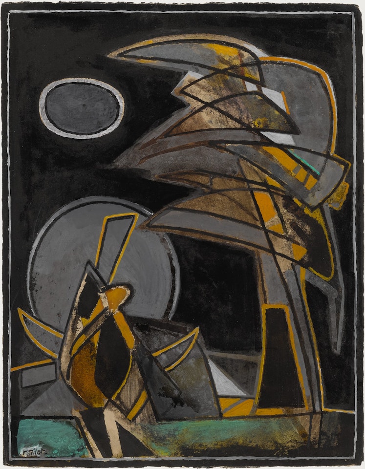 INDIAN MOON by Françoise Gilot