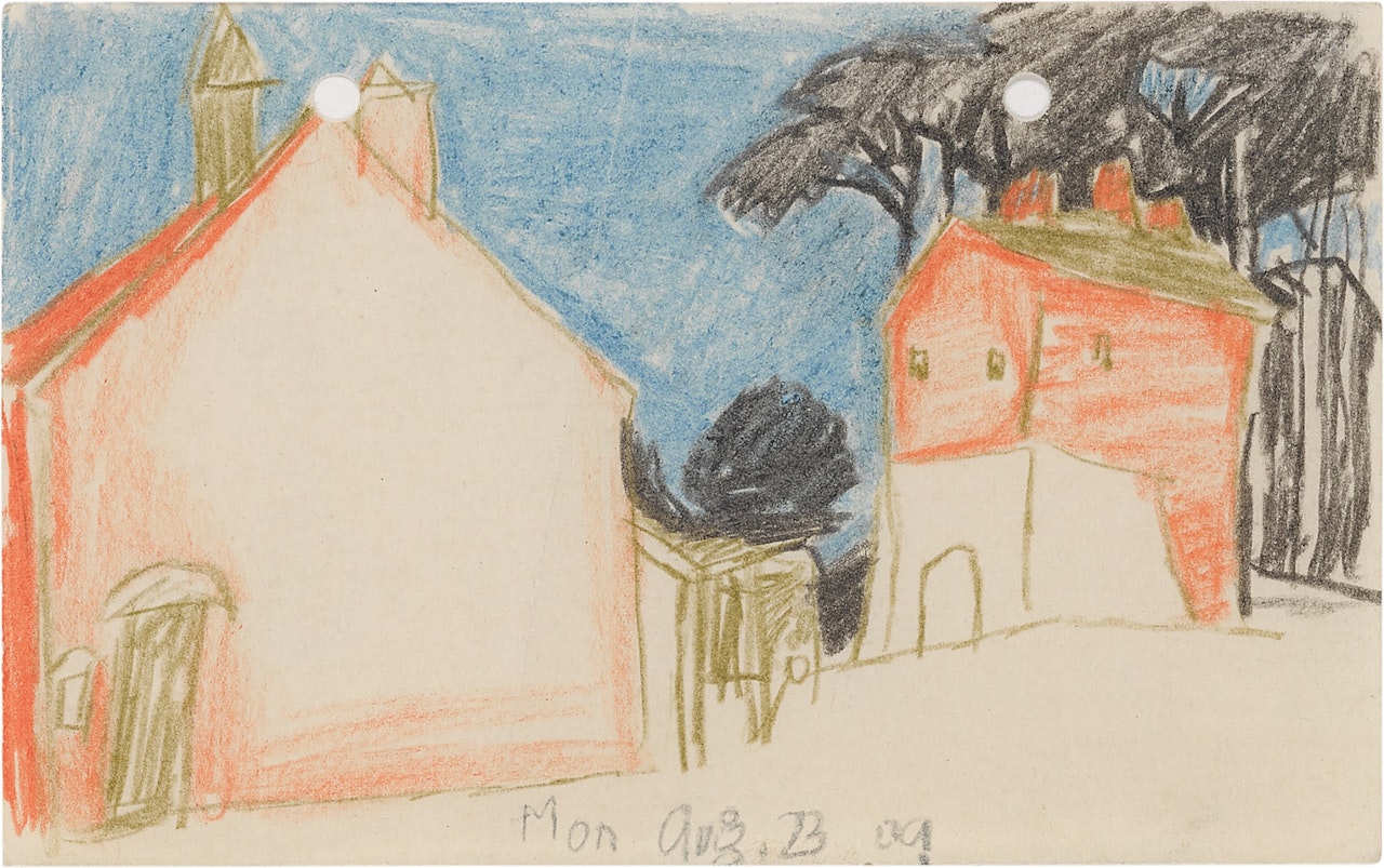VILLAGE by Lyonel Feininger