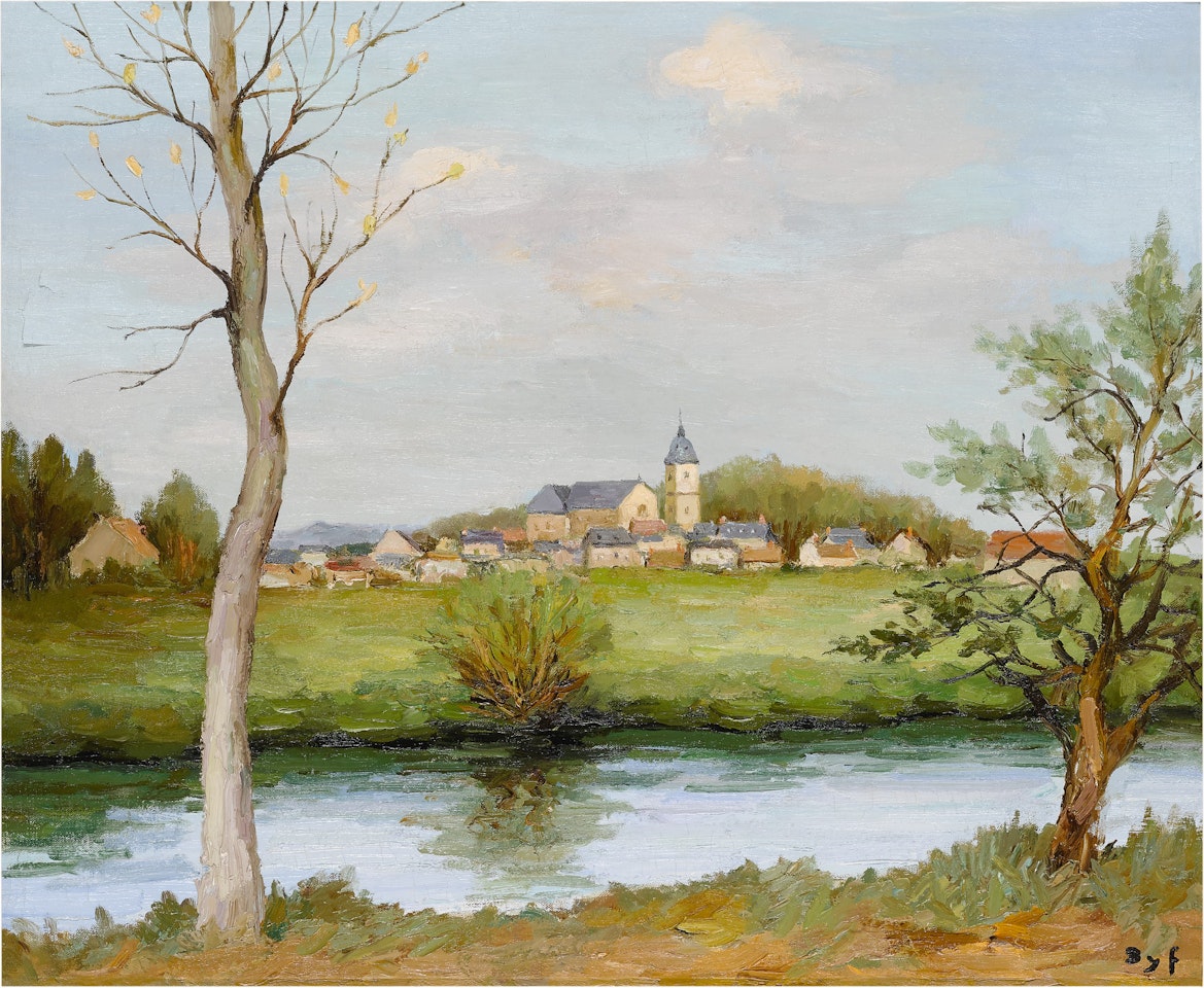 RIVIÈRE ENDORMIE (LE LOIR)  by Marcel Dyf