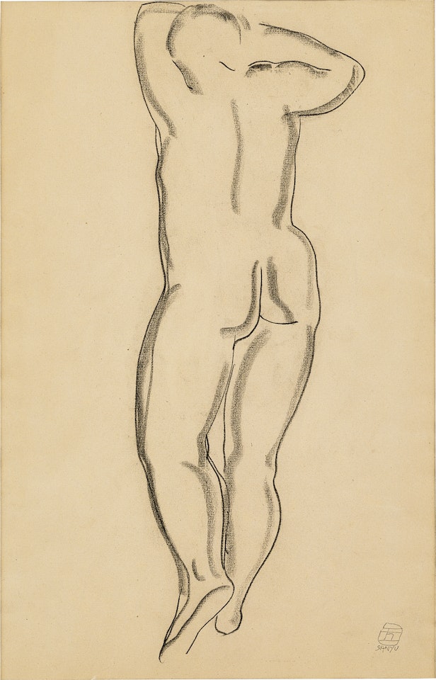 STANDING NUDE by Sanyu