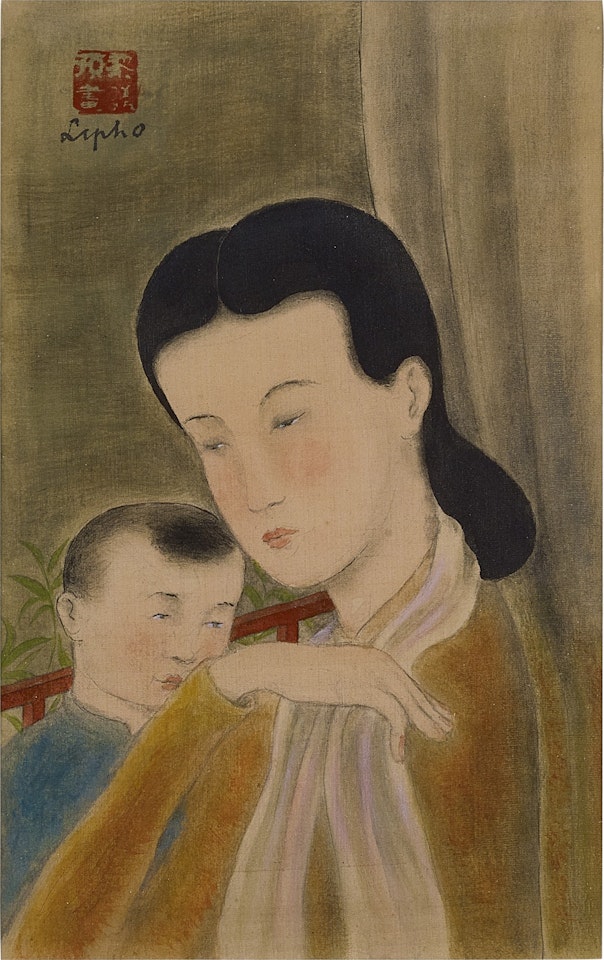 LA MERE ET L'ENFANT (MOTHER AND CHILD) by Le Pho