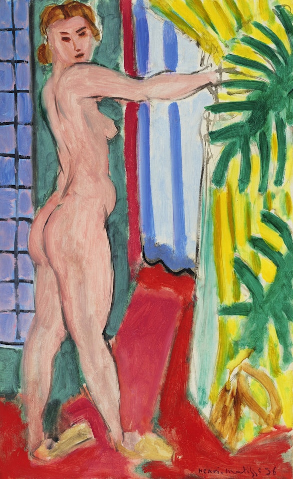 Nu debout devant la porte by Henri Matisse