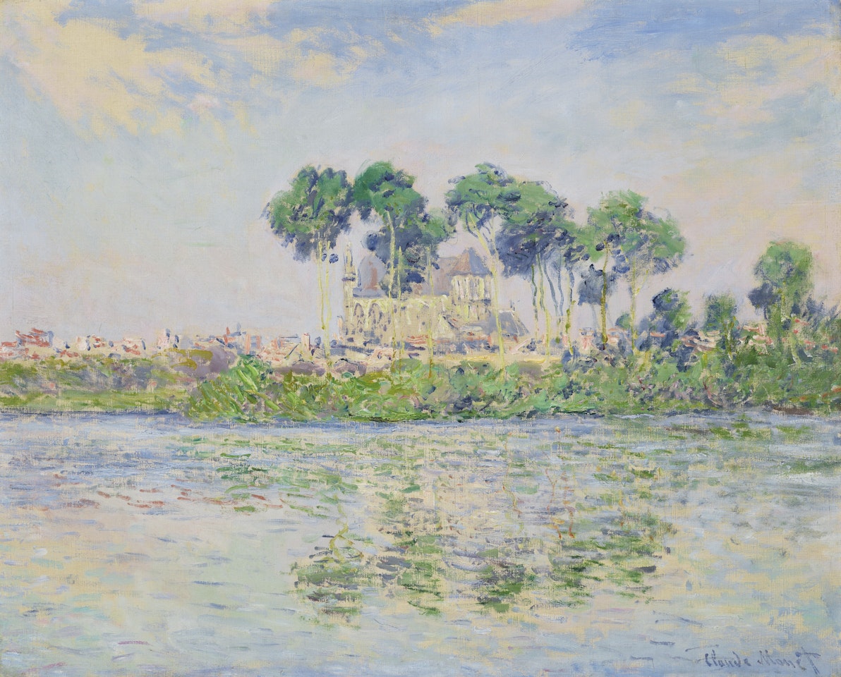 L’église de Vernon by Claude Monet