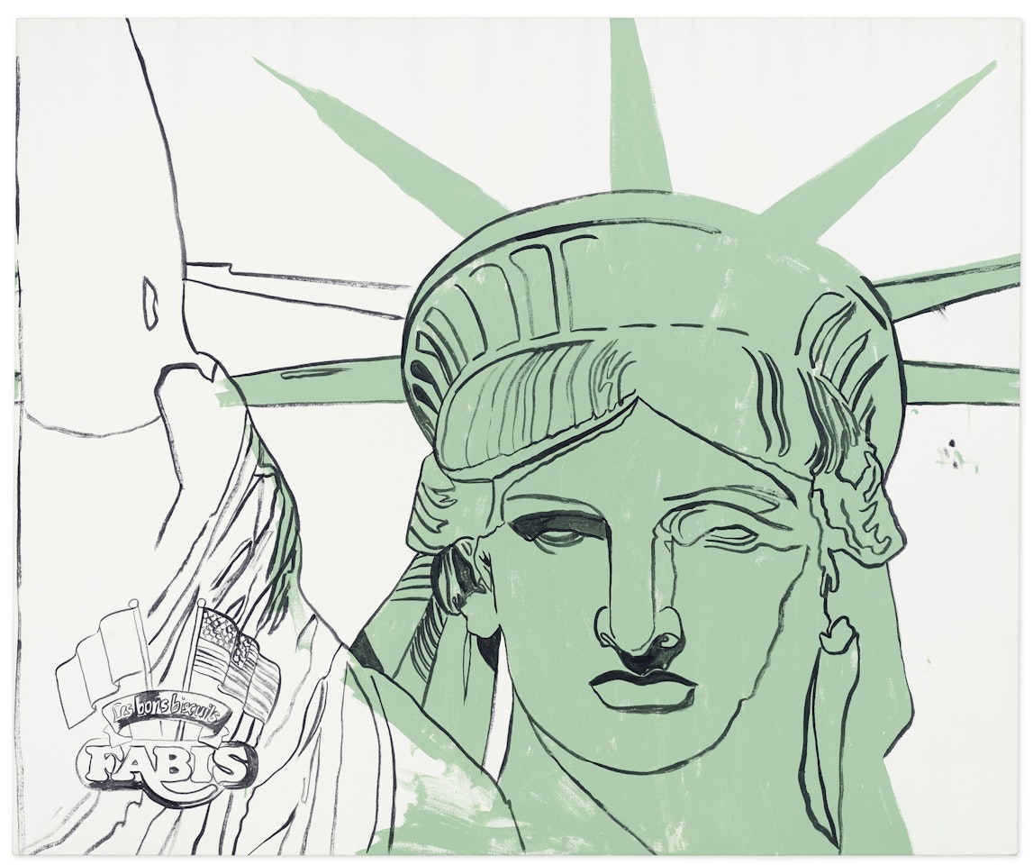 Statue of Liberty by Andy Warhol