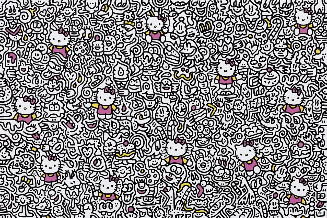 KITTY CANDY by MR DOODLE