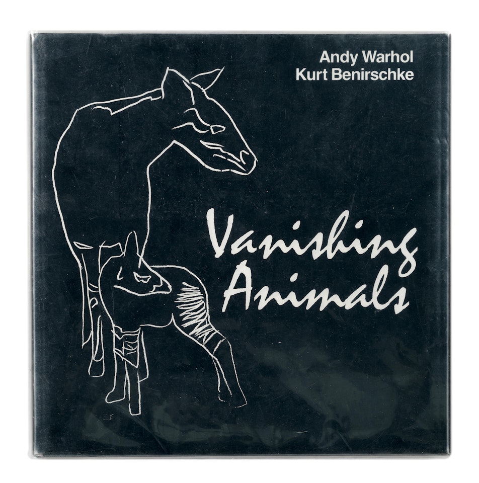 Kurt Benirschke, 'Vanishing Animals', Springer-Verlag, New York, 1986 (Feldman & Schellmann IIIB.51-67) by Andy Warhol