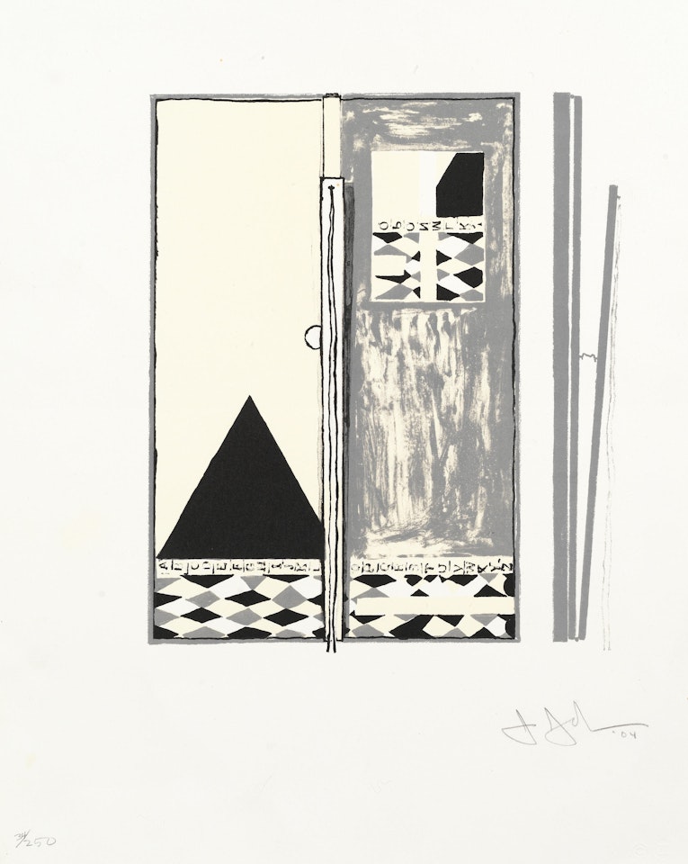 Pyre 2 (Gemini  JJ04-1510) by Jasper Johns