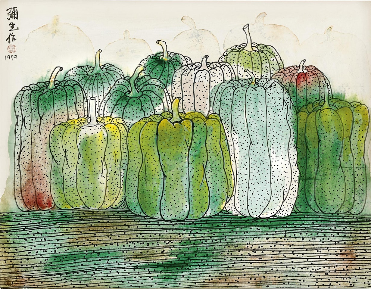 THE SEASON OF PUMPKIN by Yayoi Kusama