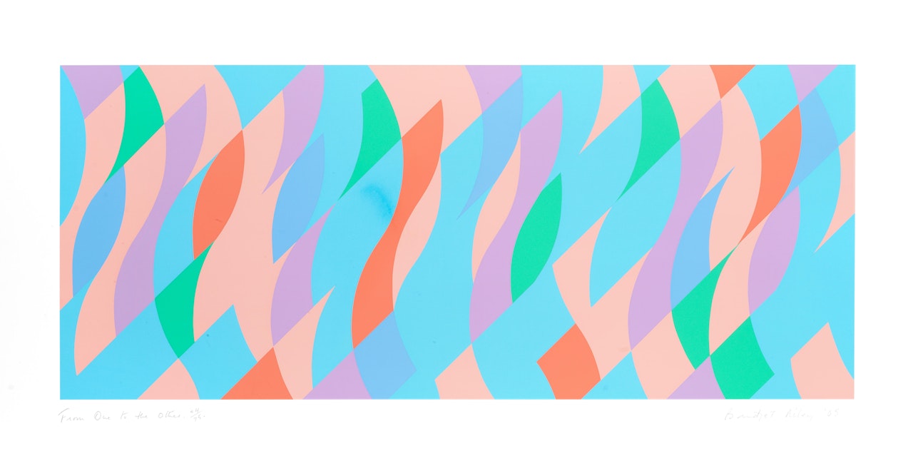 From One to the Other by Bridget Riley