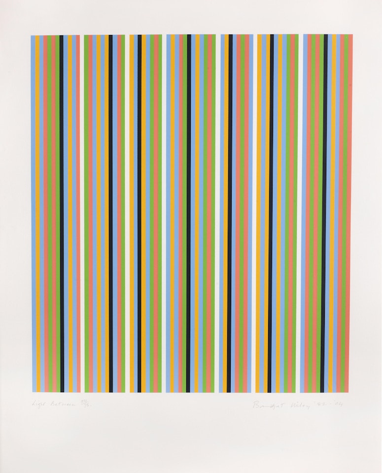 Light Between (Schubert  56) by Bridget Riley