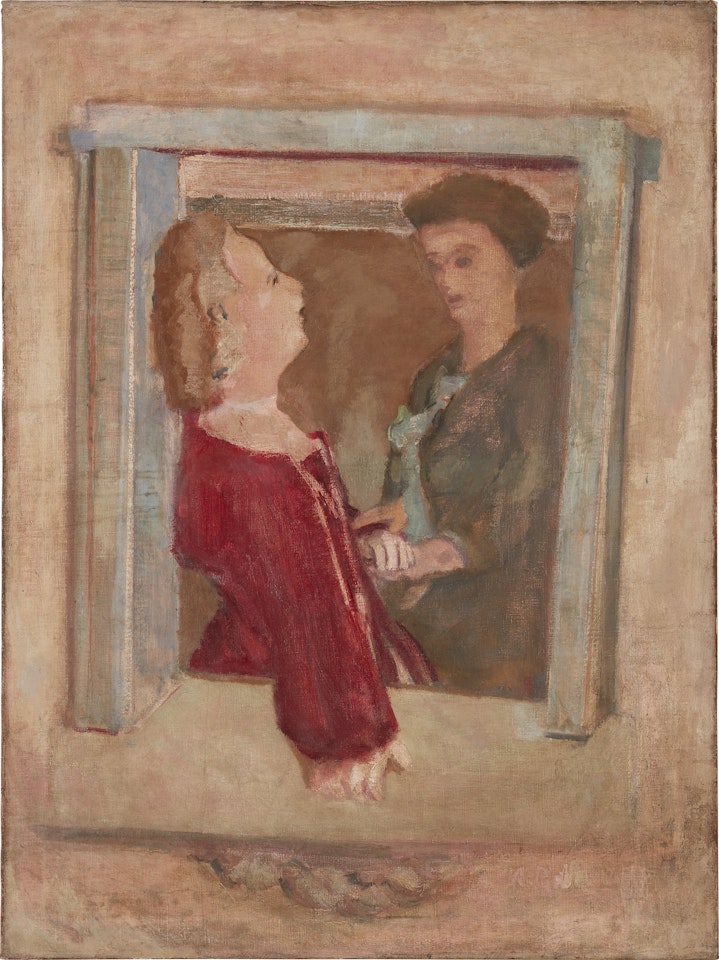 TWO WOMEN AT A WINDOW by Mark Rothko