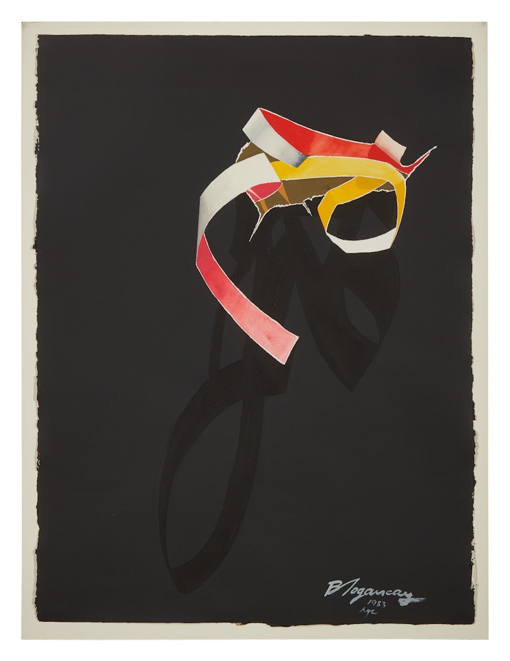 PIROUETTE (RIBBONS SERIES) by Burhan Cahit Dogancay