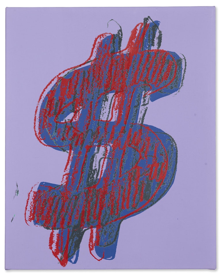 Dollar Sign by Andy Warhol