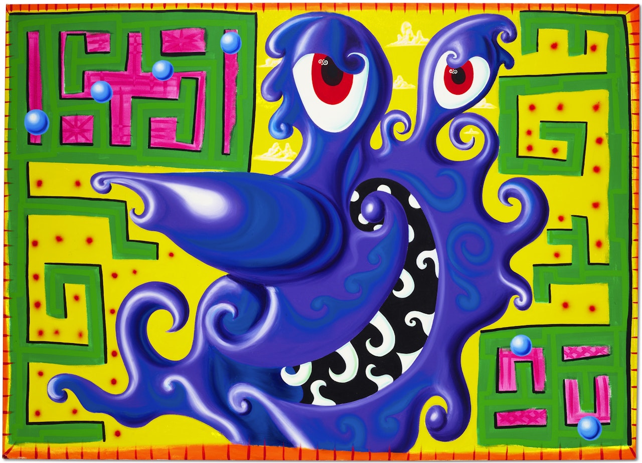 Slurplehead by Kenny Scharf