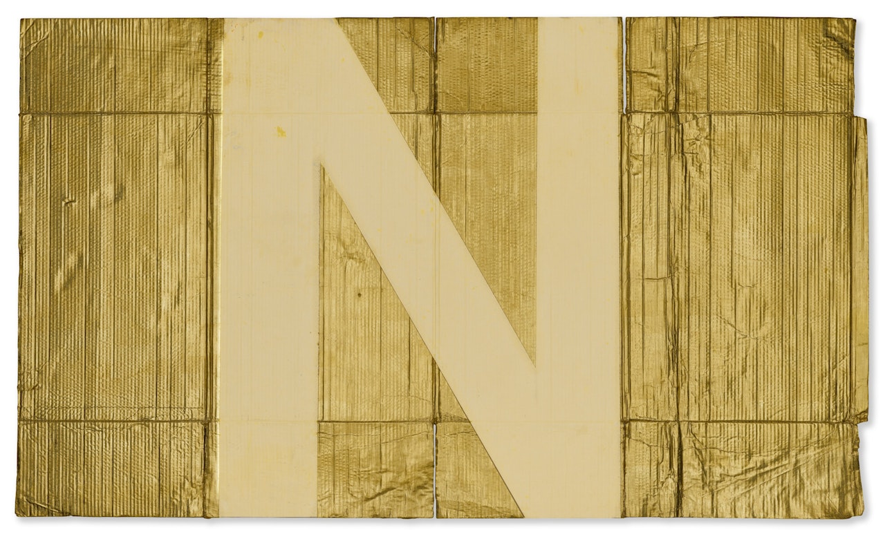 Alphabet (N) by Danh Vo
