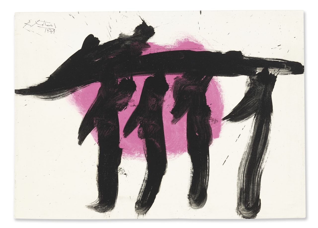Drunk with Turpentine No. 10 by Robert Motherwell