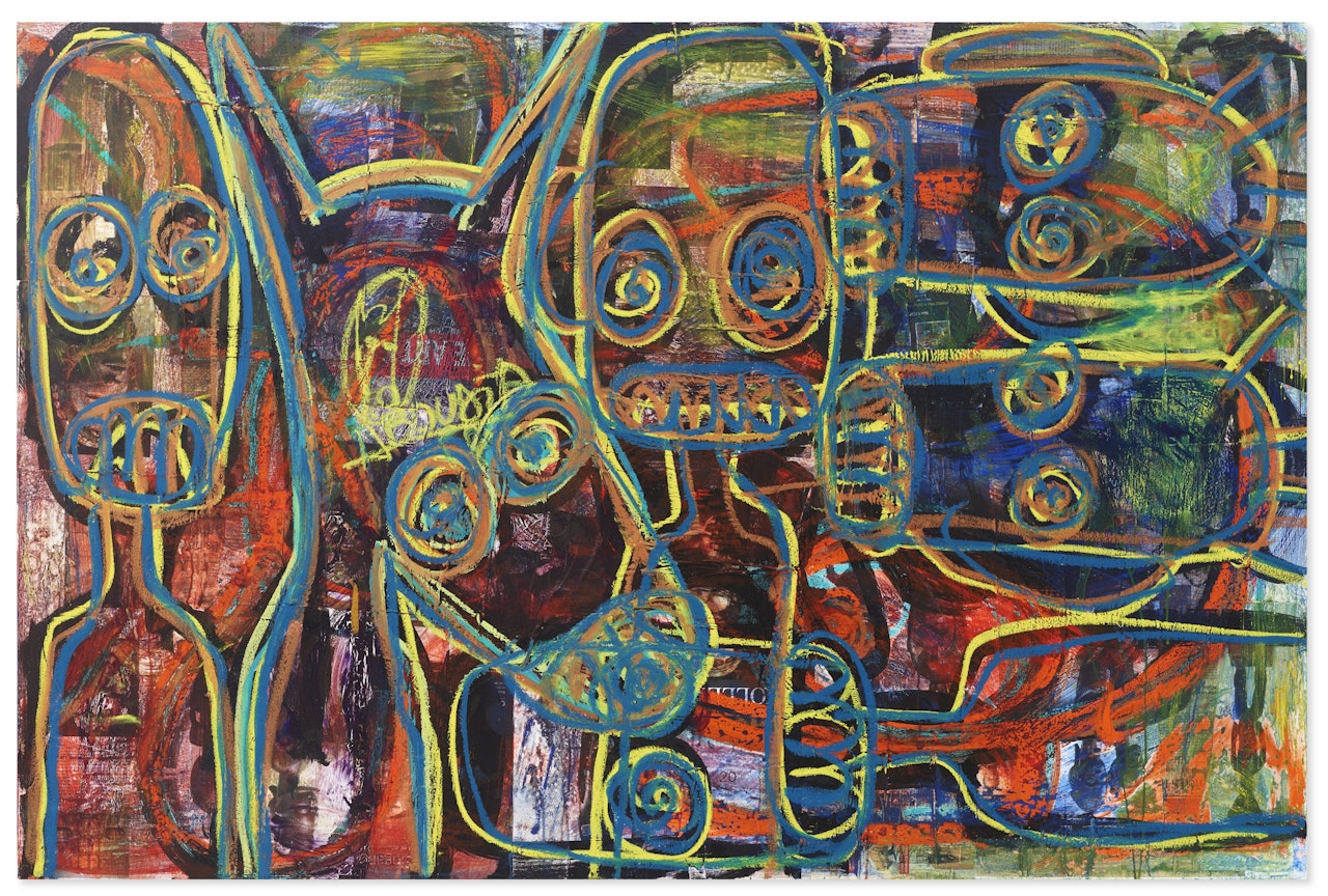 Untitled by Aboudia Abdoulaye Diarrassouba