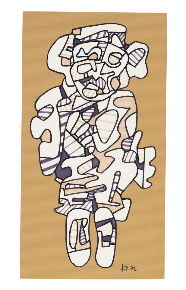 Personnage by Jean Dubuffet