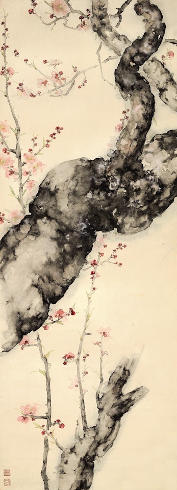 PEACH BLOSSOMS by Gao Qifeng