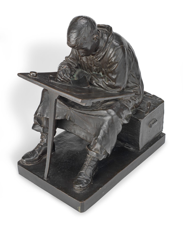 The Art Student by Anton van Wouw