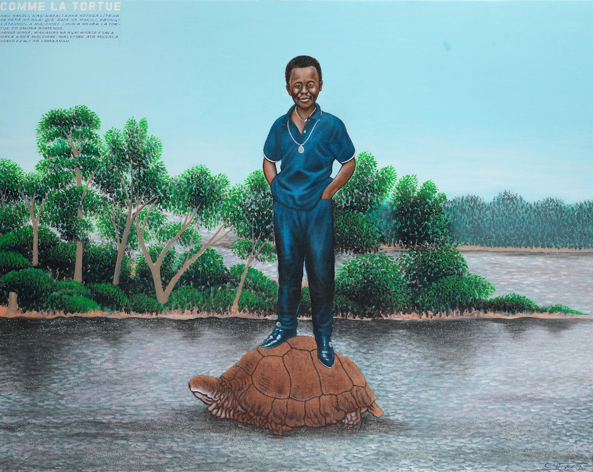 Comme la Tortue by Chéri Samba