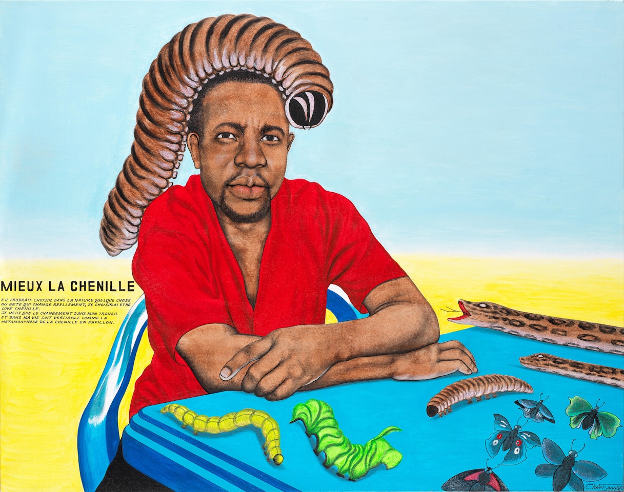 Mieux la Chenille by Chéri Samba