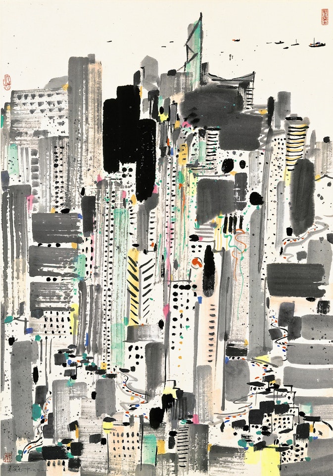 LABYRINTH by Wu Guanzhong